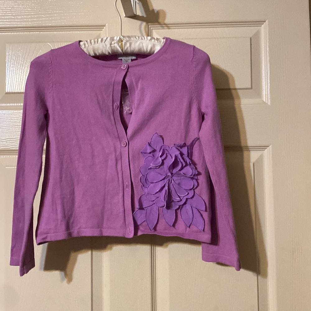 Garnet Hill Cardigan Girls Size L